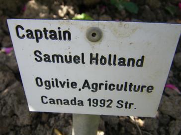 ‘Captain Samuel Holland’