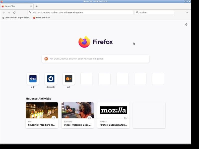 Openbox, Firefox