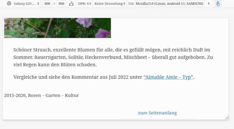 Fuß-, Textbereich des oberen Bildes, „Nach oben“-Button ist sichtbar, nutzbar.